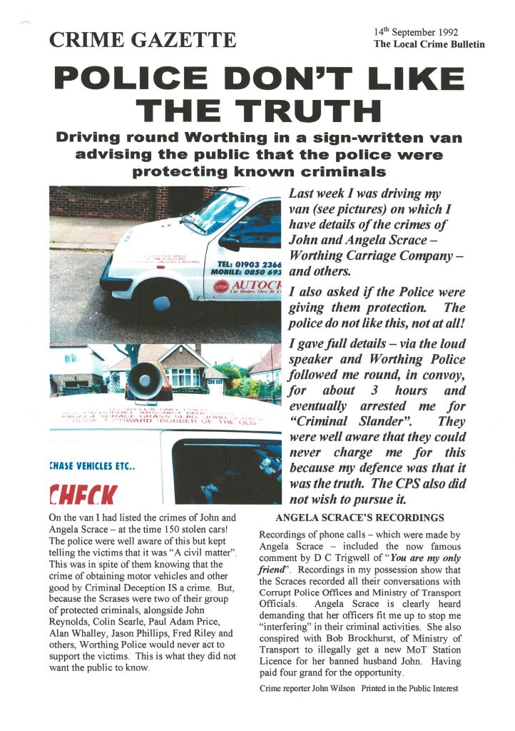 Police Don't Like the Truth