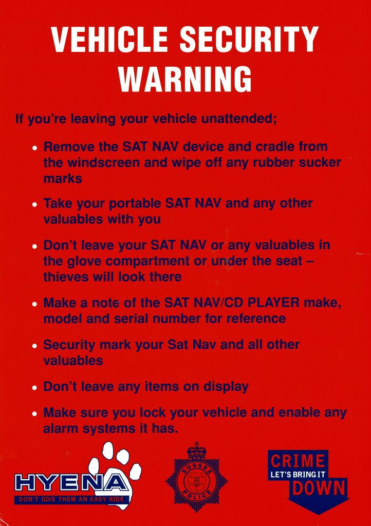 Vehicle Security Warning